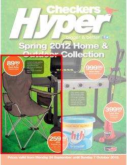 Checkers Hyper KZN : Spring Home & Outdoor Collection (24 Sep - 7 Oct), page 1