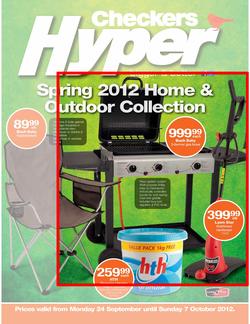 Checkers Hyper KZN : Spring Home & Outdoor Collection (24 Sep - 7 Oct), page 1