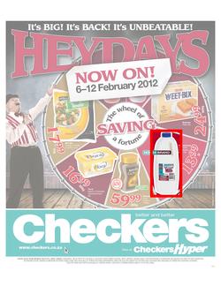 Checkers Gauteng HeyDays (6 Feb - 12 Feb), page 1