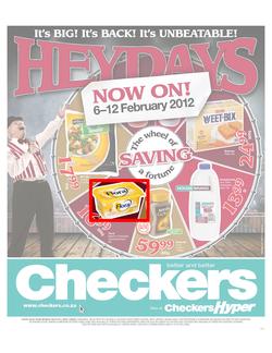 Checkers Gauteng HeyDays (6 Feb - 12 Feb), page 1