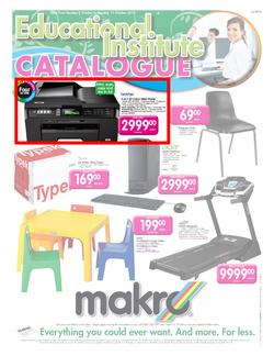 Makro : Educational Institute (2 Oct - 15 Oct), page 1