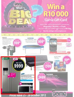 Game : What's The Big Deal (25 Oct - 28 Oct), page 1