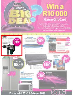 Game : What's The Big Deal (25 Oct - 28 Oct), page 1