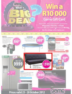 Game : What's The Big Deal (25 Oct - 28 Oct), page 1