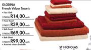 Glodina French Velour Towels Bath Towel