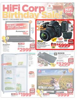 HiFi Corporation : Birthday Sale (1 Nov - 4 Nov), page 1