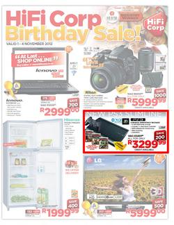 HiFi Corporation : Birthday Sale (1 Nov - 4 Nov), page 1
