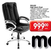 Deluxe High Back Chair Each