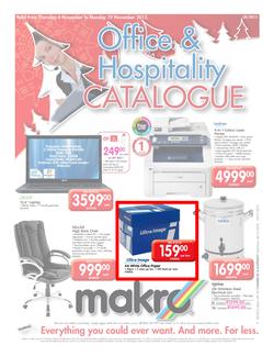 Makro : Office & Hospitality (6 Nov - 19 Nov), page 1
