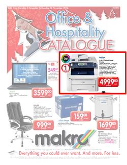Makro : Office & Hospitality (6 Nov - 19 Nov), page 1
