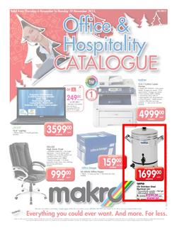 Makro : Office & Hospitality (6 Nov - 19 Nov), page 1