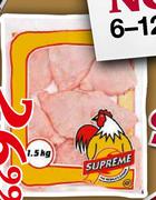 Supreme Frozen Chicken Thigs-1.5kg