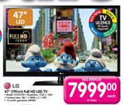 LG 47" (119cm) Full HD LED TV (47LV3530)