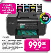 Lexmark 4-in-1 Colour Inkjet Printer (Pro 707)