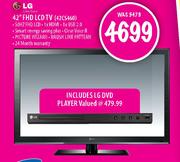 LG 42"FHD LCD TV(42CS460)