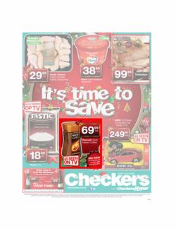 Checkers Western Cape : It's Time To Save (26 Nov - 9 Dec), page 1