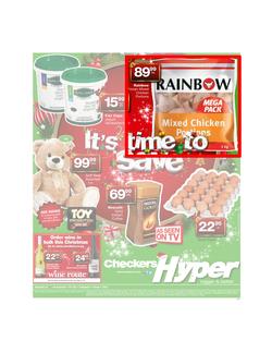 Checkers Hyper Western Cape : It's Time To Save (26 Nov - 9 Dec), page 1