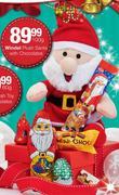 Windel Plush Santa With Chocolates-100g