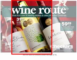 Checkers Nationwide : Wine Route (26 Nov - 6 Jan 2013), page 1