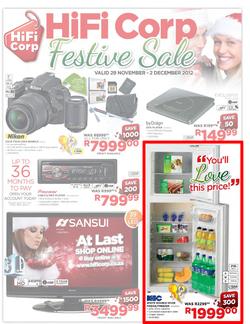HiFi Corp: Festive Sale (29 Nov - 2 Dec), page 1