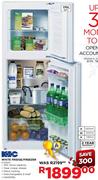 KIC White Fridge / Freezer - 170L (nett) 