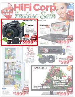 HiFi Corp: Festive Sale (6 Dec - 9 Dec), page 1