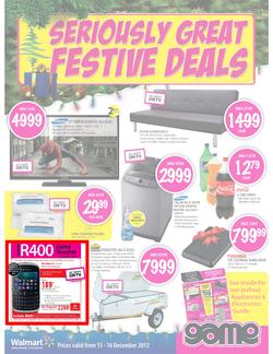 Game : Seriously Great Festive Deals (13 Dec - 16 Dec), page 1