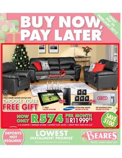Beares : Buy Now Pay Later (Until 24 Dec 2012), page 1