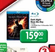 Dark Night Rises Blu-Ray-Each