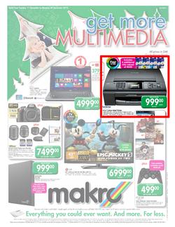 Makro : Get More Multimedia (11 Dec - 24 Dec), page 1