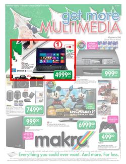 Makro : Get More Multimedia (11 Dec - 24 Dec), page 1