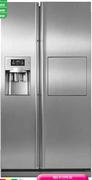 Samsung 660L Side-By-Side Fridge With Water/Ice Dispenser And Mini Bar Each