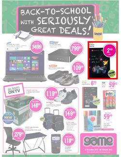 Game : Back to School with Seriously Great Deals (27 Dec - 6 Feb 2013), page 1