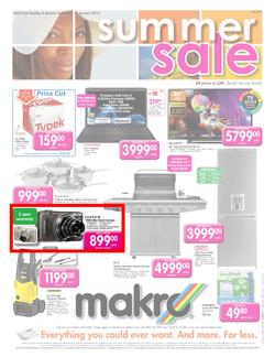 Makro : Summer Sale (8 Jan - 14 Jan 2013), page 1