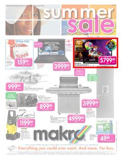 Makro : Summer Sale (8 Jan - 14 Jan 2013), page 1