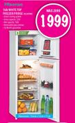 Hisense White Top Freezer/Fridge-168ltr