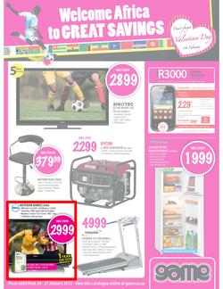 Game : Welcome Africa to Great Savings (24 Jan - 27 Jan 2013), page 1
