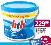 Hth Granular Chlorine-10kg Plus 1kg 