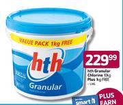 HTH Granular Chlorine 10kg Plus 1Kg Free (L146)