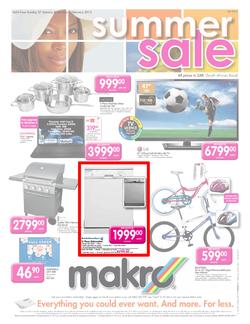 Makro : Summer Sale (27 Jan - 4 Feb 2013), page 1