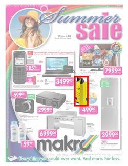 Makro - Summer Sale (10 - 16 Jan), page 1
