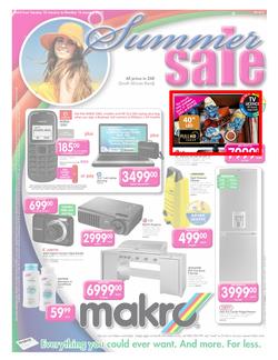 Makro - Summer Sale (10 - 16 Jan), page 1