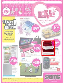 Game : Love More Give More (7 Feb - 17 Feb 2013), page 1