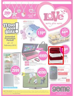 Game : Love More Give More (7 Feb - 17 Feb 2013), page 1