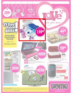 Game : Love More Give More (7 Feb - 17 Feb 2013), page 1