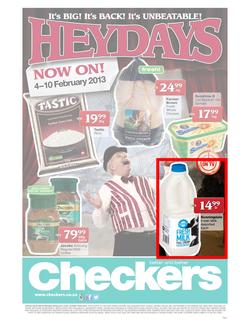 Checkers Eastern Cape : Heydays (4 Feb - 10 Feb 2013), page 1