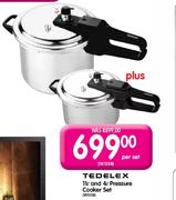 Tedelex 11L And 4L Pressure Cooker Set