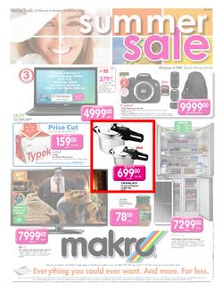 Makro : Summer Sale (12 Feb - 18 Feb 2013), page 1