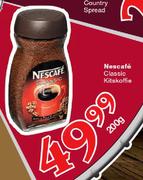 Nescafe Classic Kitskoffie-200gm
