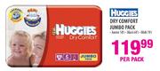 Huggies Dry Comfort Jumbo Pack Maxi 68's-Per Pack